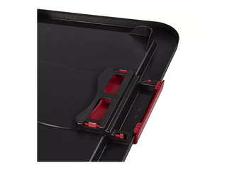 Uzglabāšanas kaste Keeeper Eckhart, ar vāku, pelēka, 79.5x39.5x40cm, 83l