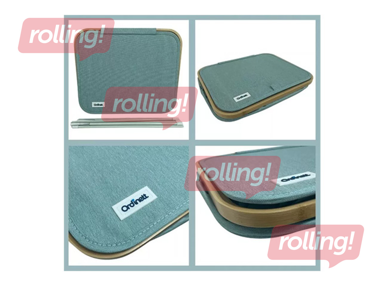 Pesukorv Ordinett Mint, kaanega, 40.5x33x74cm, 100l