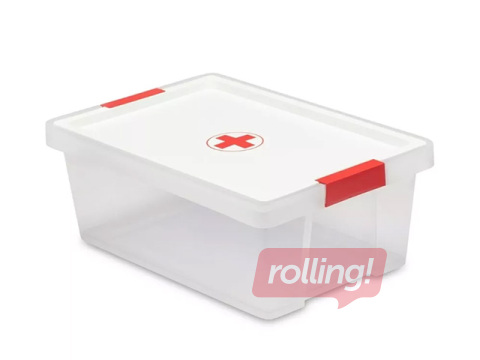 Pirmās palīdzības aptieciņa Tatay, ar vāku, 7l