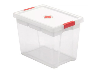 First aid kit Tatay, with lid and organizer, 15l