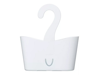 Vannitoariiul Tatay, riputatav, valge, 25x9x28cm