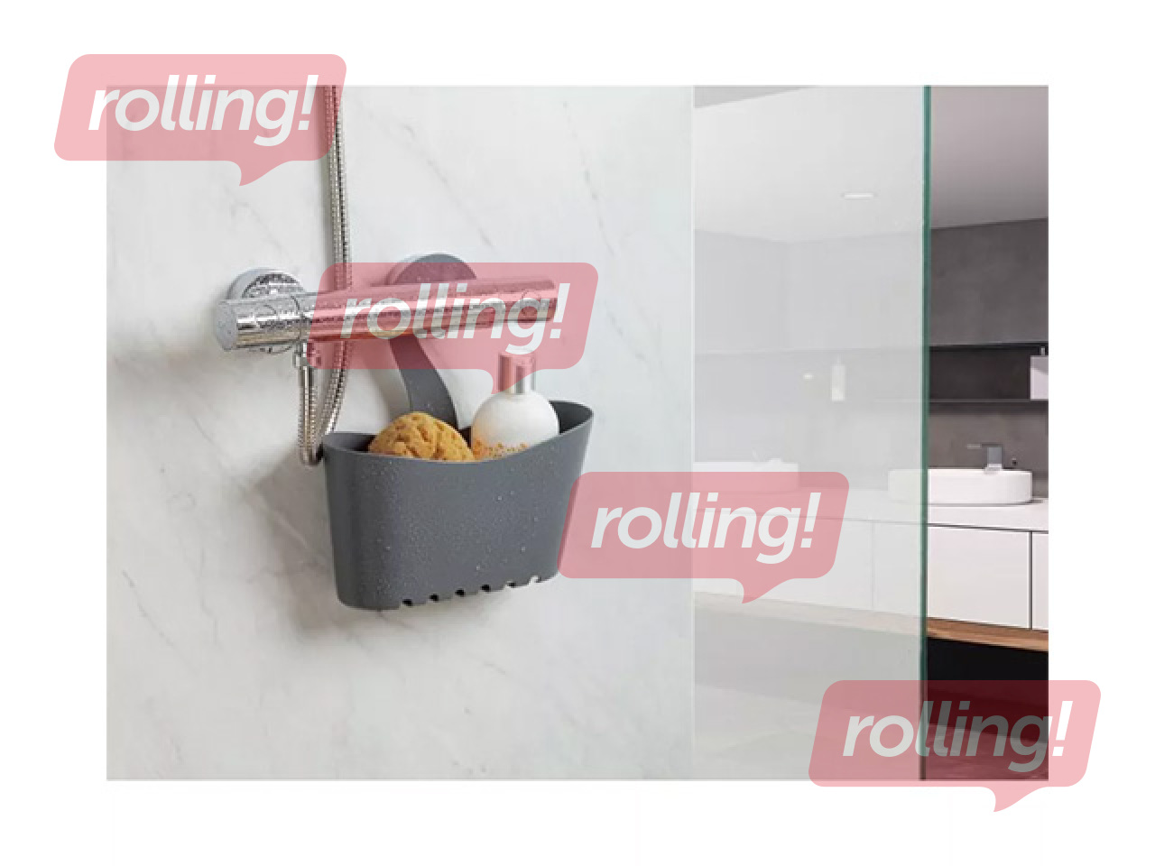 Vannitoariiul Tatay, riputatav, hall, 25x9x28cm