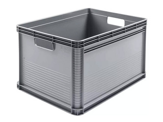 Transport box Keeeper Robert, plastic, grey, 64l