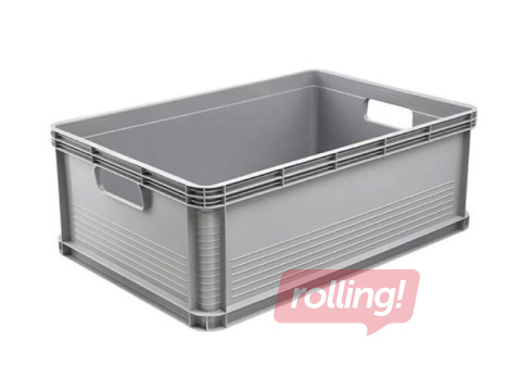 Transpordikast Keeeper Robert, plastist, hall, 45l