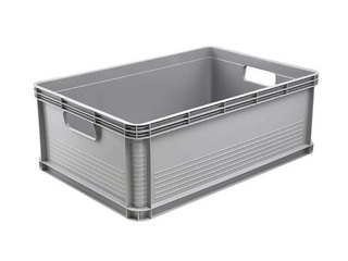 Transpordikast Keeeper Robert, plastist, hall, 45l