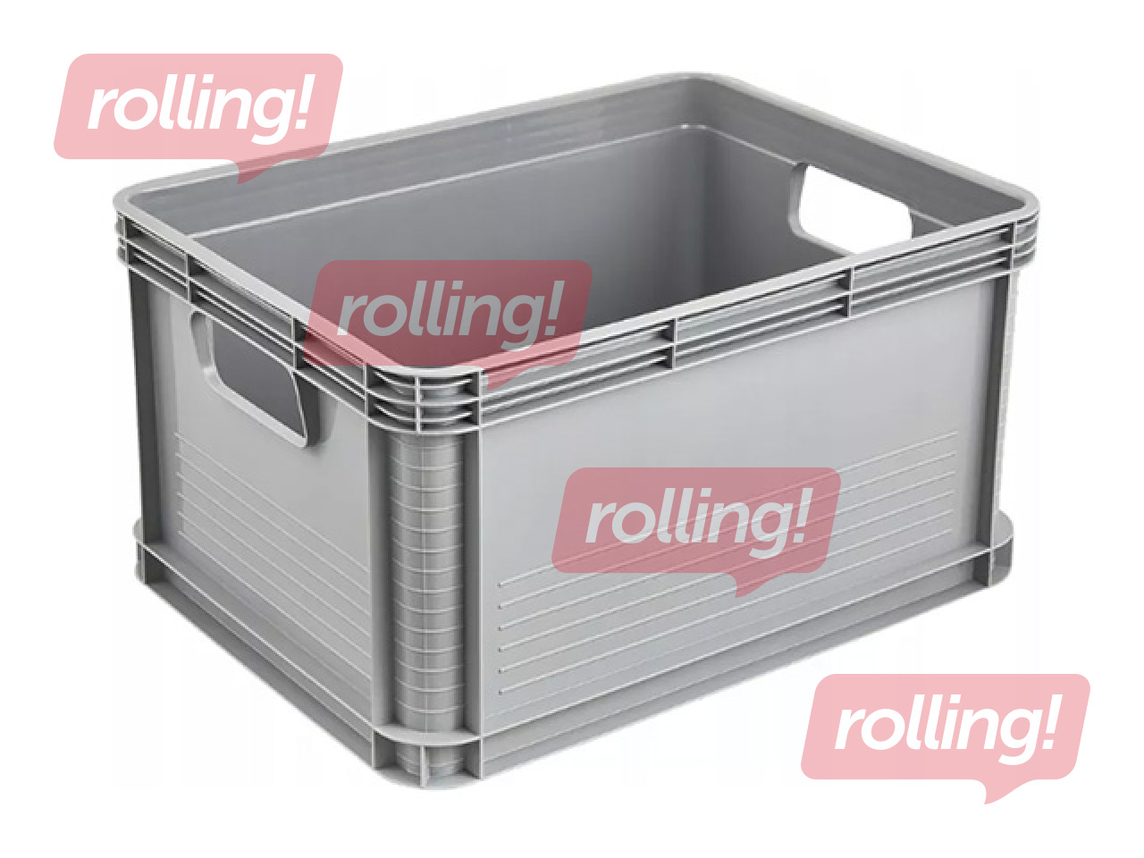 Transpordikast Keeeper Robert, plastist, hall, 20l