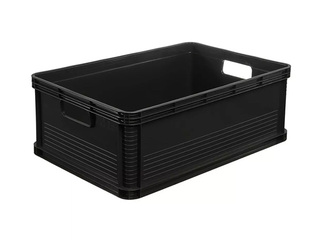 Transport box Keeeper Robert, plastic, graphite, 45l