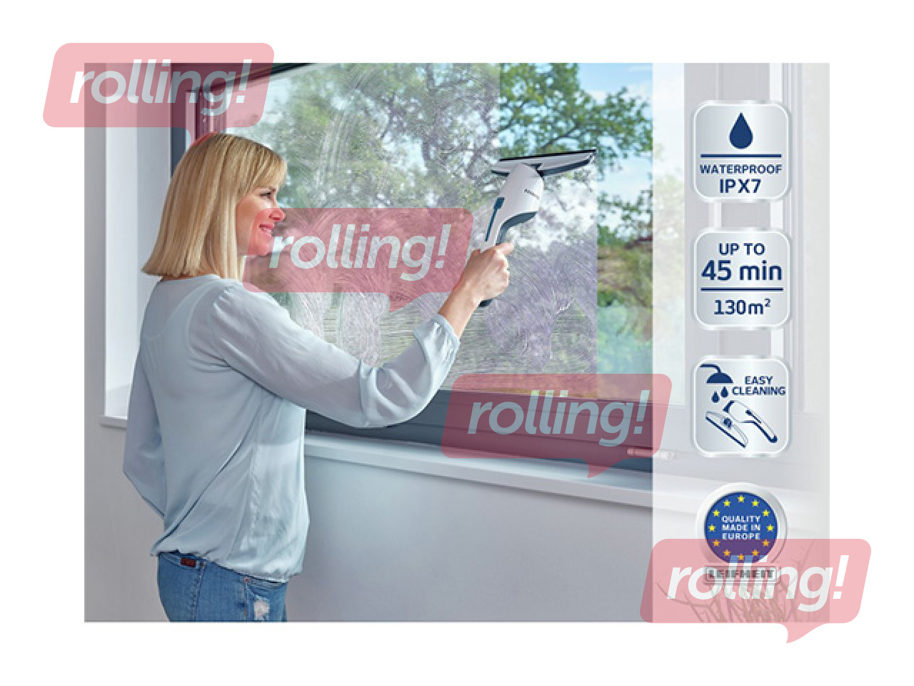 Aknapesur Leifheit Nemo