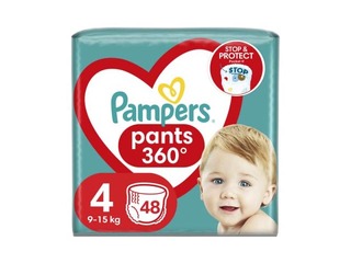 Diapers Pampers Maxi Pack 4 (9-15 kg) panties, 48 pcs.