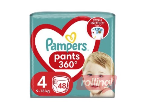 Mähkmed Pampers Maxi Pack 4 (9-15 kg) püksmähkmed, 48 tk