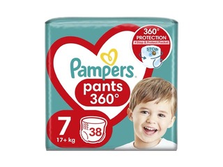 Подгузники Pampers Maxi Pack 7 (15+ кг) трусиков, 38 шт.
