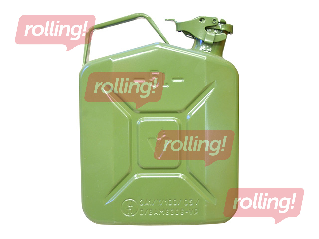 Канистра для топлива Valpro, зелёная, 20л