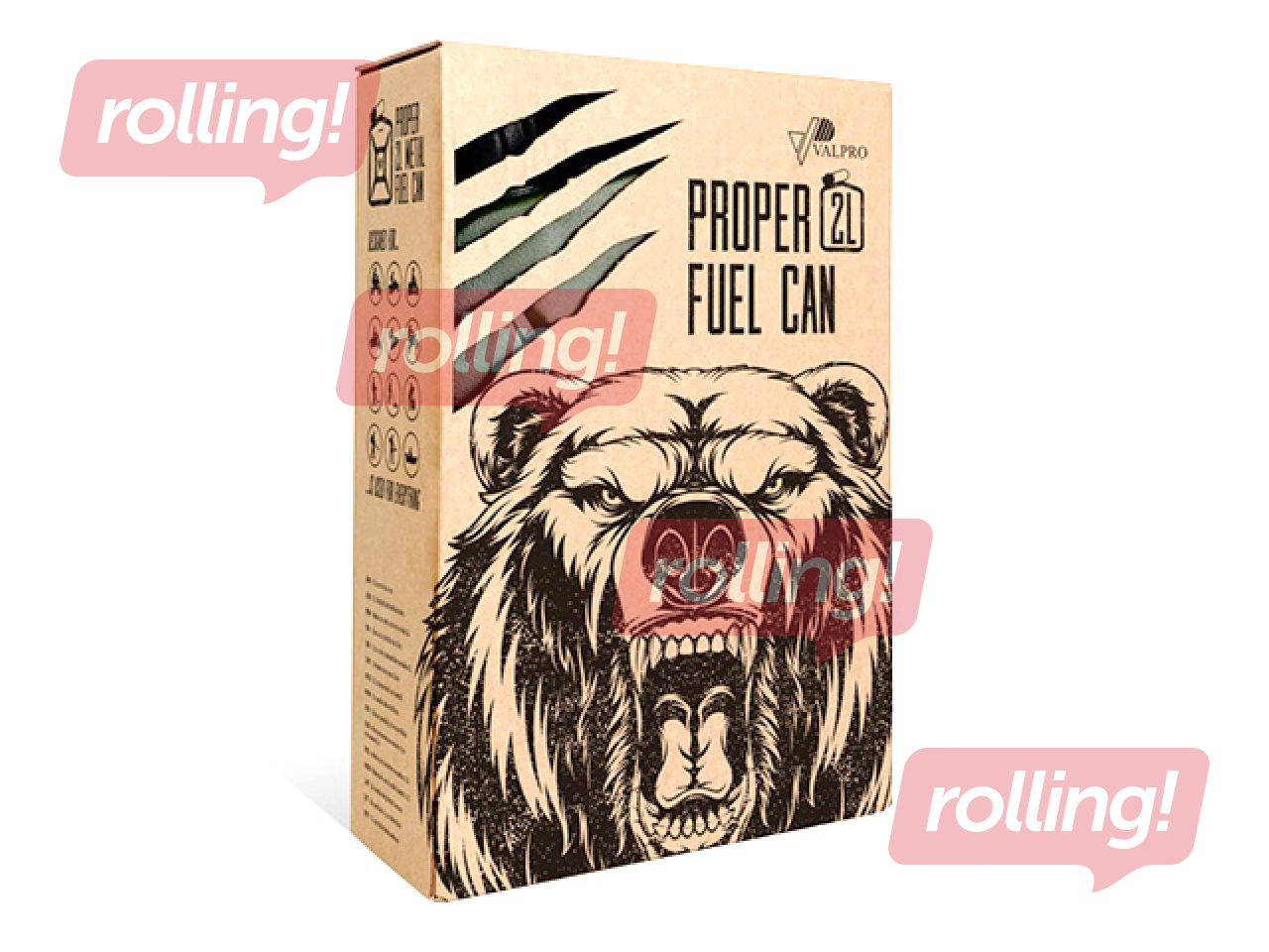 Fuel Can Valpro, Green, 2l