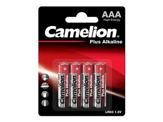 Baterijas Camelion, Alkaline, AAA, B4, 1.5V, 4 gab.