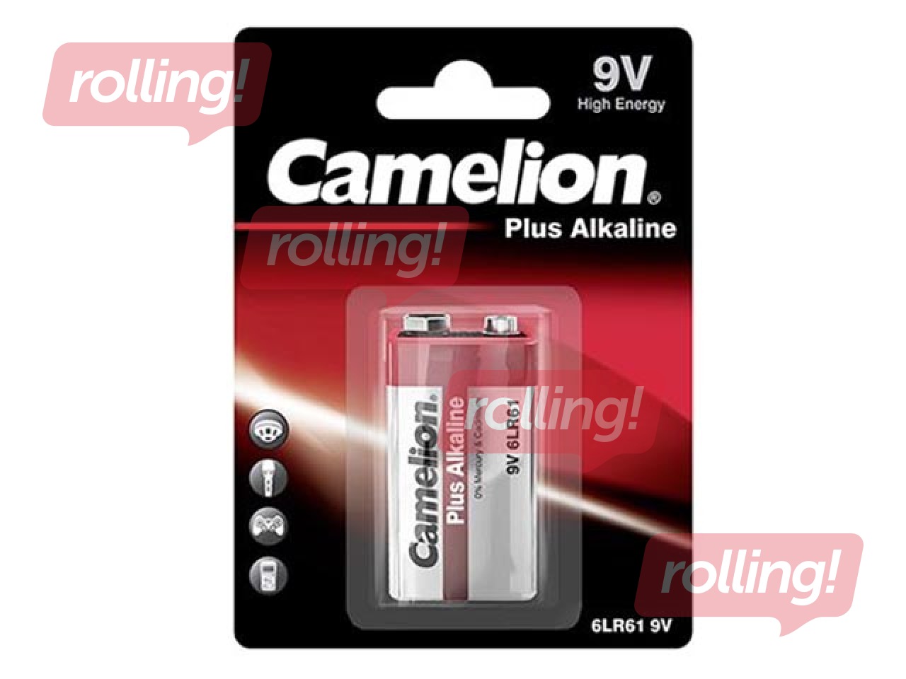 Patarei Camelion Alkaline ,9 V, B1, 1 tk.