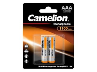Laetavad patareid Camelion Ni-Mh 1100 mAh, AAA, 2 tk.