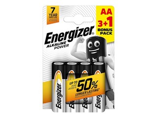 Batteries Energizer Base Alkaline, AA B3+1,1.5V, 4 pcs.