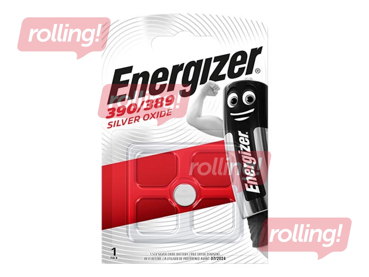 Kellapatarei Energizer D390/389, LR54, 1 tk.
