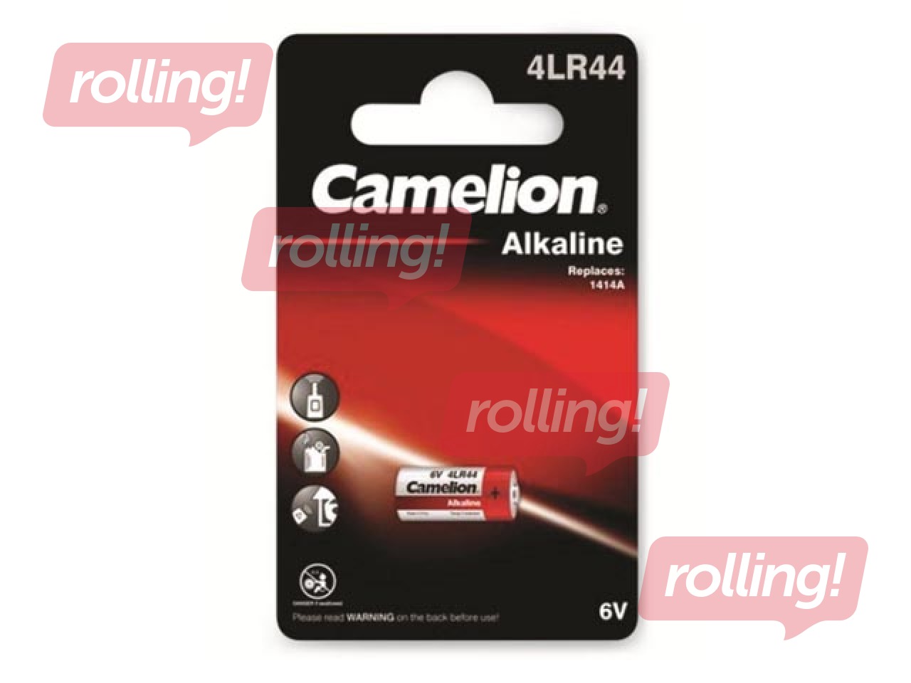 Patarei Camelion 4LR44 6V alkaline 
