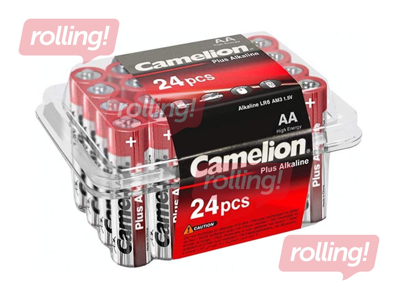 Patarei Camelion Alkaline, AA B24, 1,5V, 24 tk.