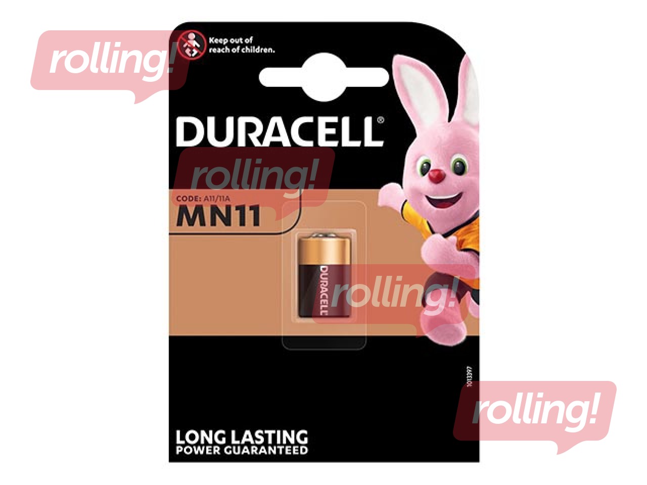 Patarei Duracell Alkaline MN11, 6V, 1 tk.