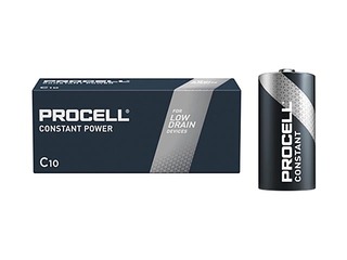 Baterijas Duracell Procell Alkaline Battery C (LR14/S10), 1.5V (10gab)