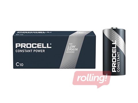 Patareid Duracell Procell Alkaline Battery C (LR14/S10), 1,5V (10 tk)