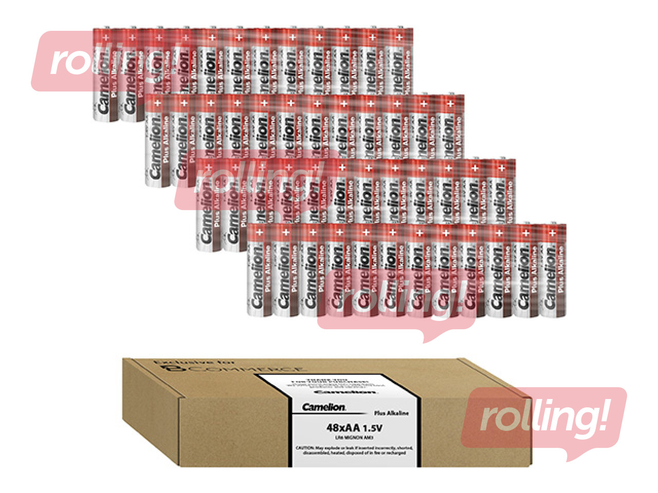 Батарейки Camelion Alkaline, AA B96, 1,5 В,  48 шт.