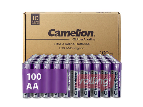 Leelispatareid Camelion, Ultra Alkaline, AA B100, 1.5V, 100 tk.