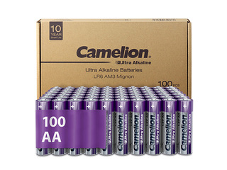 Leelispatareid Camelion, Ultra Alkaline, AA B100, 1.5V, 100 tk.