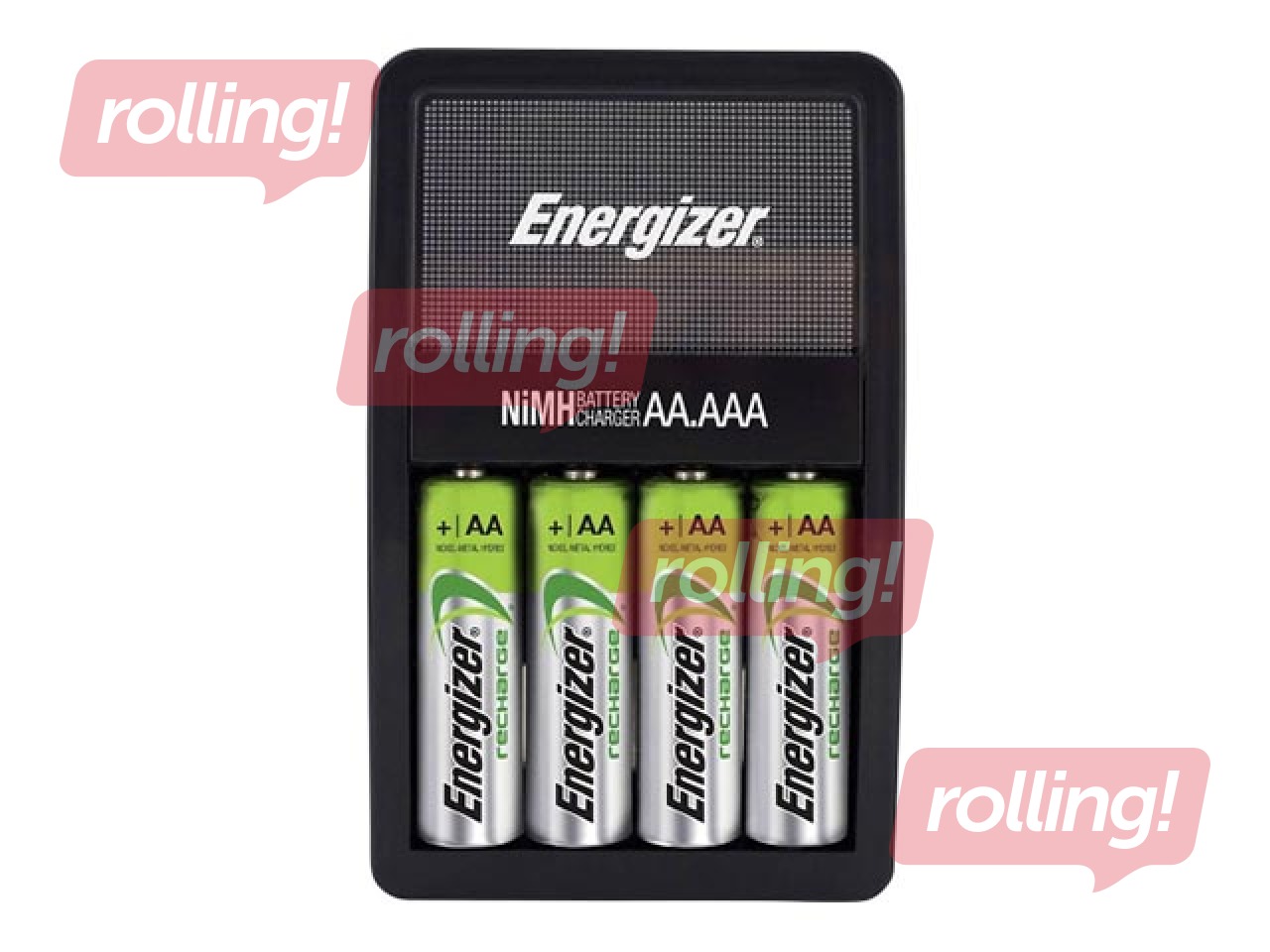 Patareide laadija Energizer Maxi EU 2300 mAh + 4 x AA 2000 mAh patareid