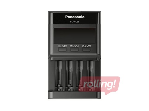 Akulaadija Panasonic, Eneloop Pro BQ-CC65E, NiMH, 1–4x AA/AAA