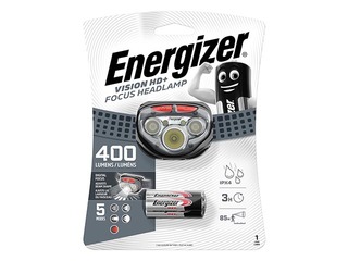 Energizer Vision HD Focus pealamp, 400 lm, 3 x AAA