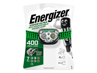 Energizer Vision Ultra HD Rechargable Headlamp, 400lm