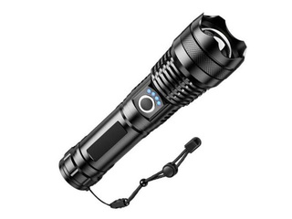 Technik P26 focusable LED flashlight, 1000lm, 300m range, rechargeable