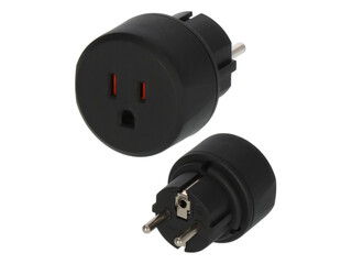 Travel plug / travel adapter USA/EUR