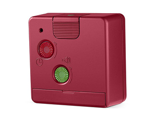 Alarm clock Braun BC02, red