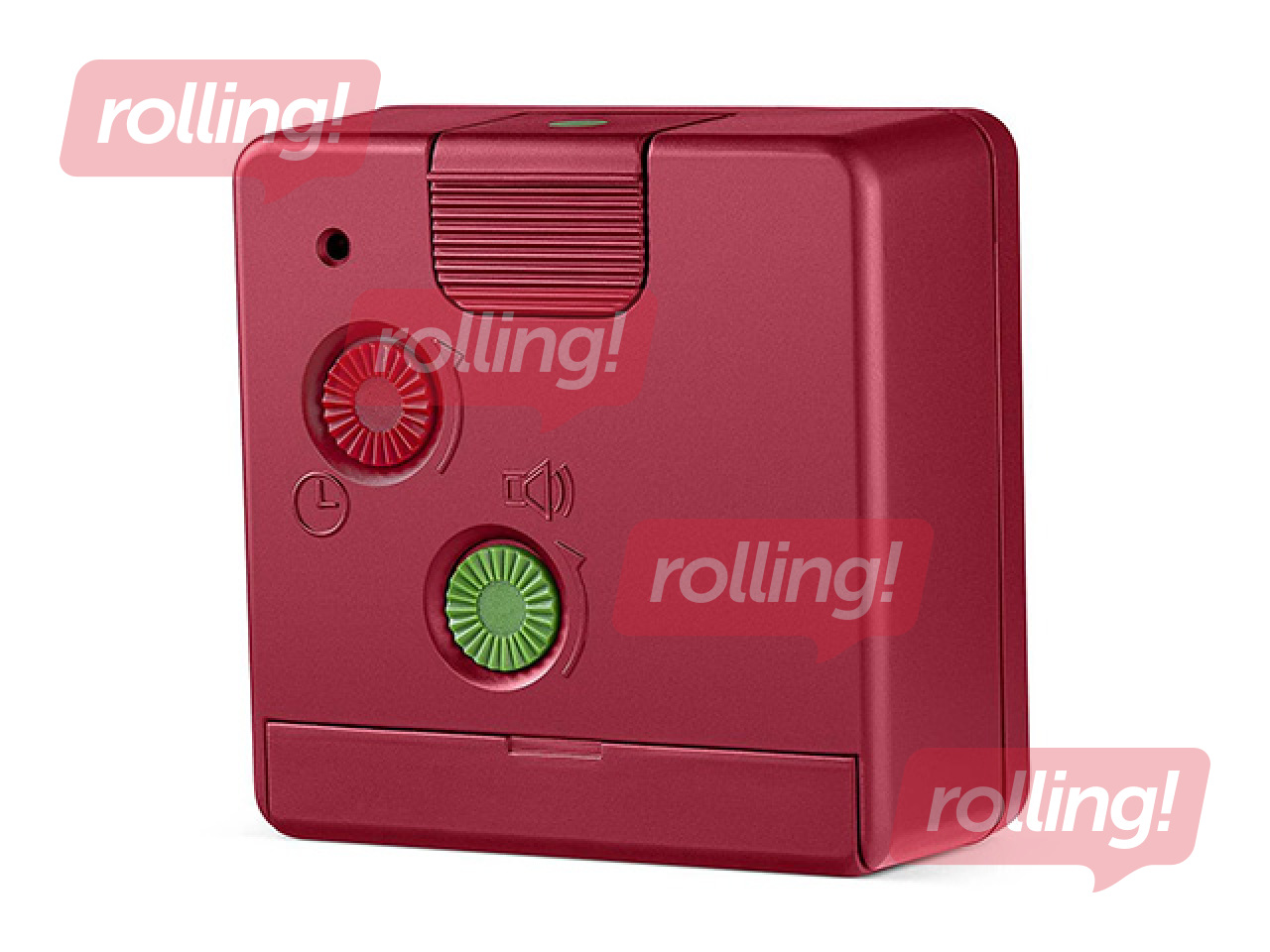 Alarm clock Braun BC02, red