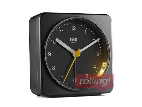 Alarm clock Braun BC03, black