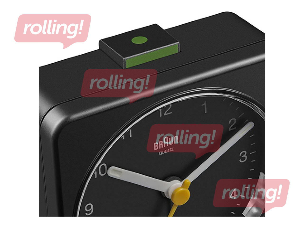 Alarm clock Braun BC03, black