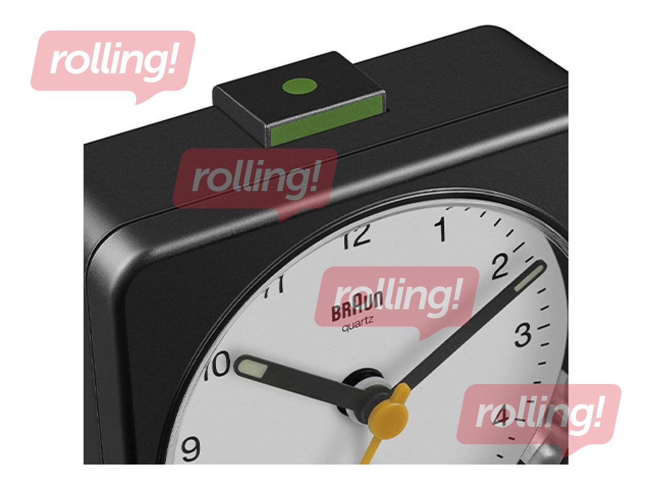 Alarm clock Braun BC03, black, white