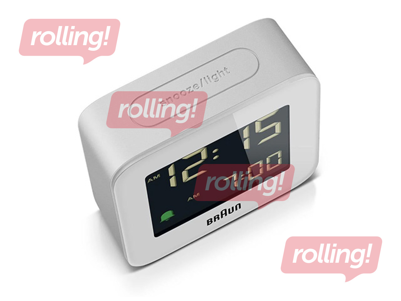 Alarm Clock Braun BC08, white