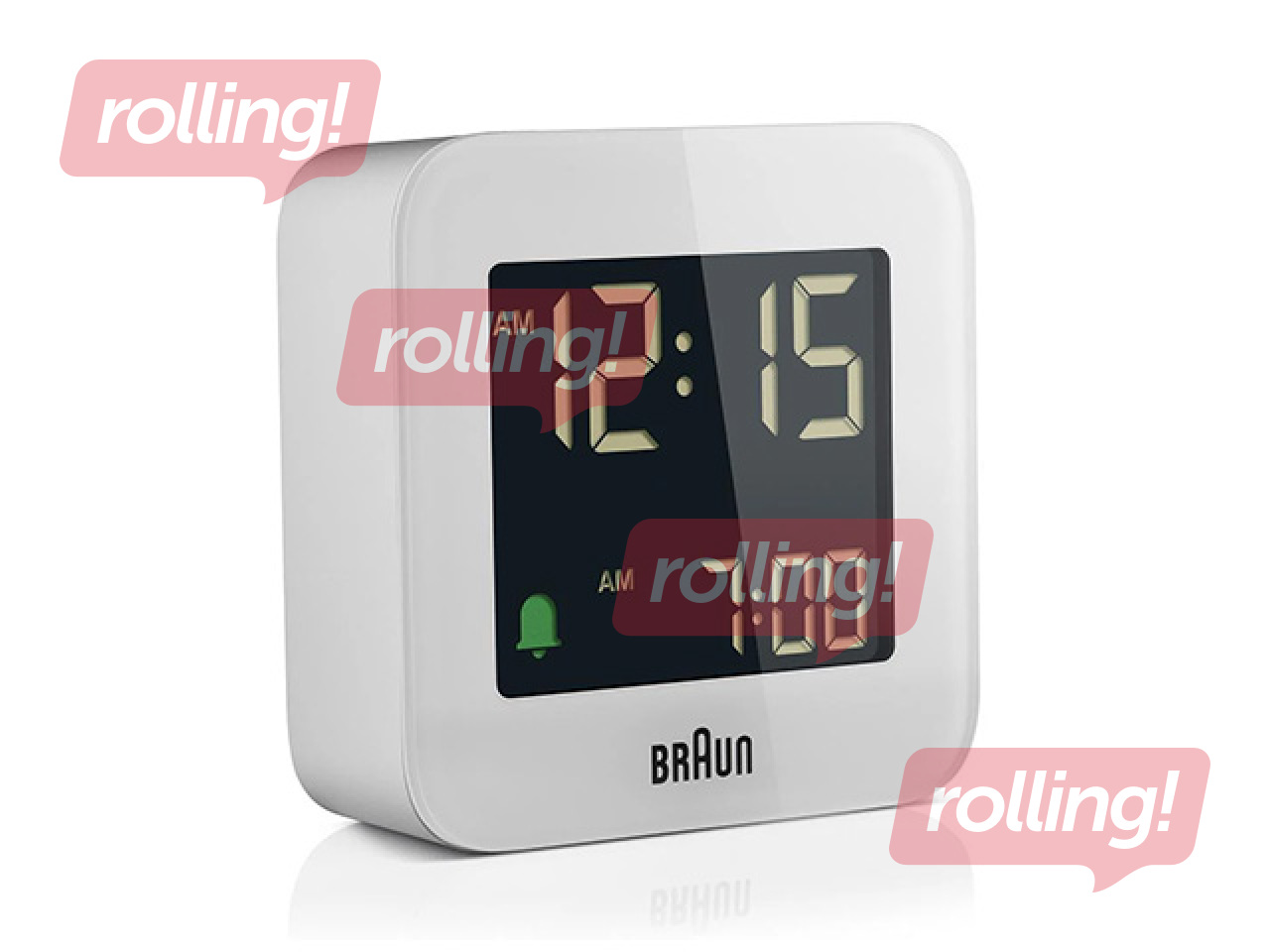 Äratuskell Braun BC08, valge