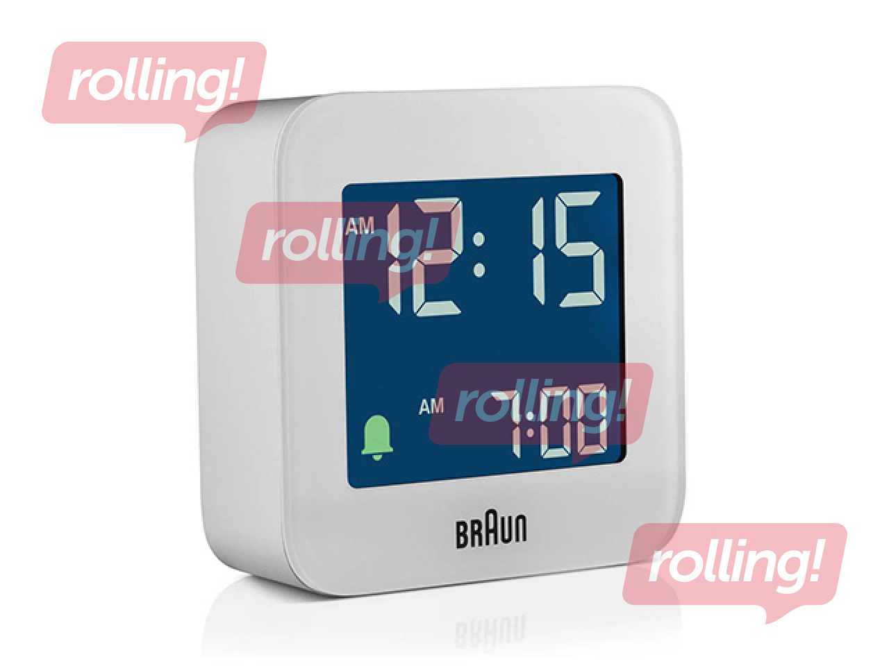 Äratuskell Braun BC08, valge