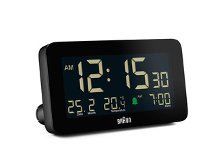 Alarm Clock Braun BC10, black