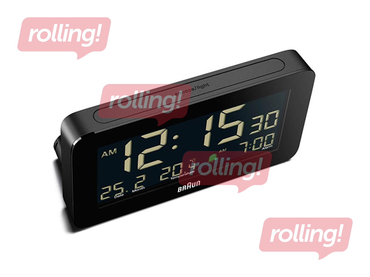 Alarm Clock Braun BC10, black