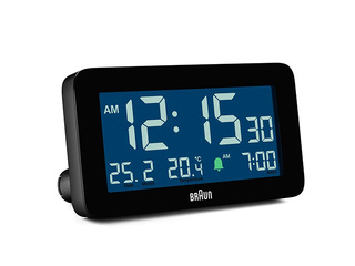 Modinātājpulkstenis Braun BC10, melns