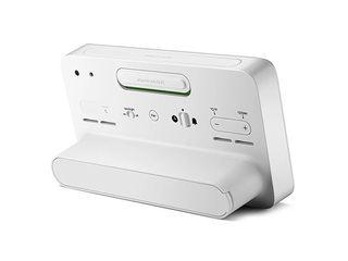 Alarm Clock Braun BC13, with weather display, white