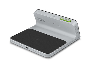 Modinātājpulkstenis Braun BC21, ar bezvadu uzlādi, melns