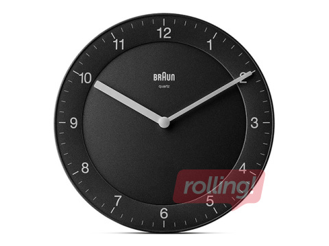 Wall Clock Braun BC06, black